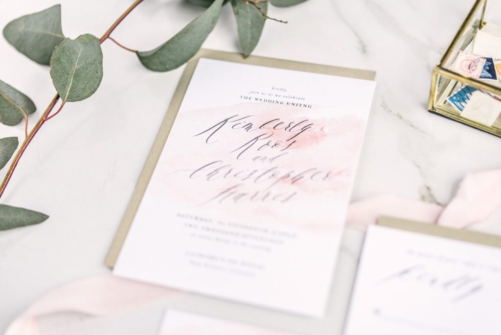 Watercolor Wedding Invitation | Blush Paper Co.