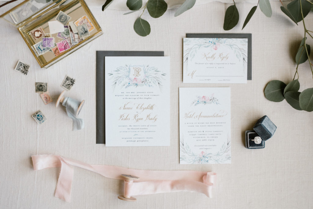 Greenery Wedding Invitation Suite | Blush Paper Co.