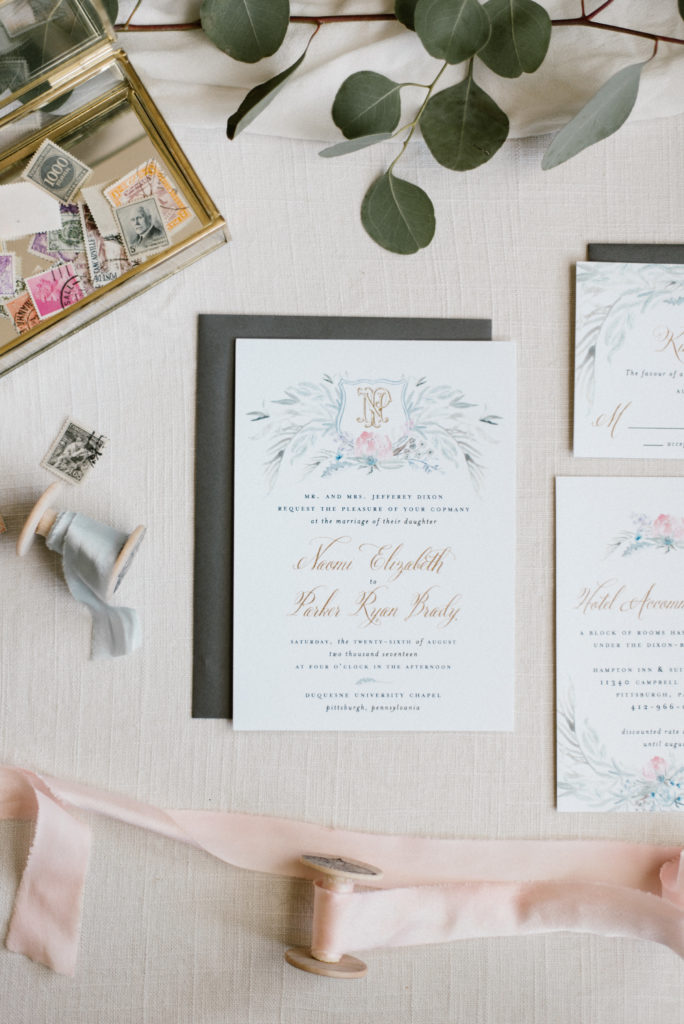 Greenery Wedding Invitation Suite | Blush Paper Co.