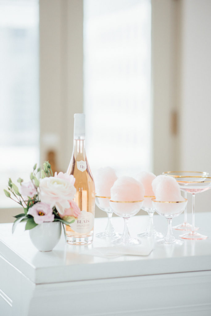 Cotton Candy Champagne Cocktail | Blush Paper Co.