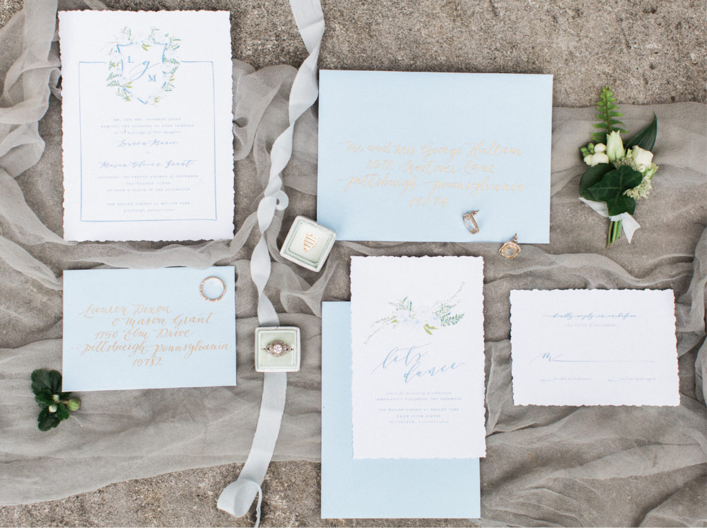 English Romance Greenery Wedding Inspiration | Blush Paper co.