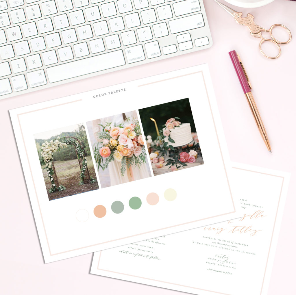 FAQ About My Custom Design Process as A Wedding Stationer | Blush Paper Co.
