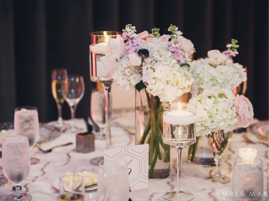 Pink and Gold Art Deco Wedding | Blush Paper Co.