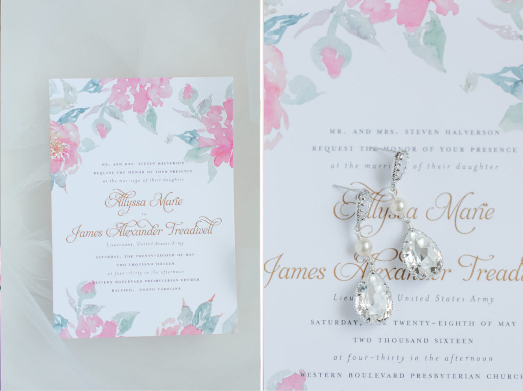 Spring Floral Watercolor Wedding Invitations | Blush Paper Co.