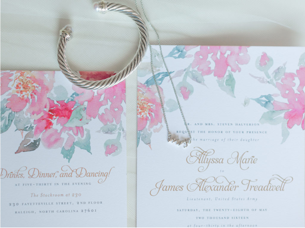 Spring Floral Watercolor Wedding Invitations | Blush Paper Co.
