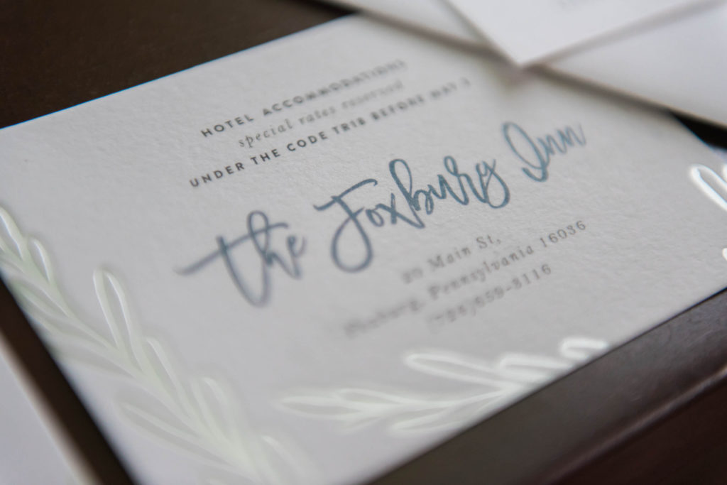Silver Foil Wedding Invitations | Blush Paper Co.