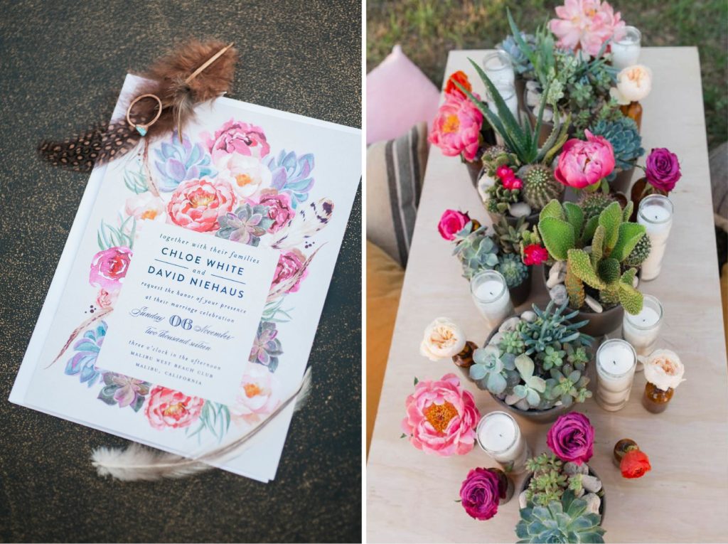 boho wedding invitation inspiration | Blush Paper Co.