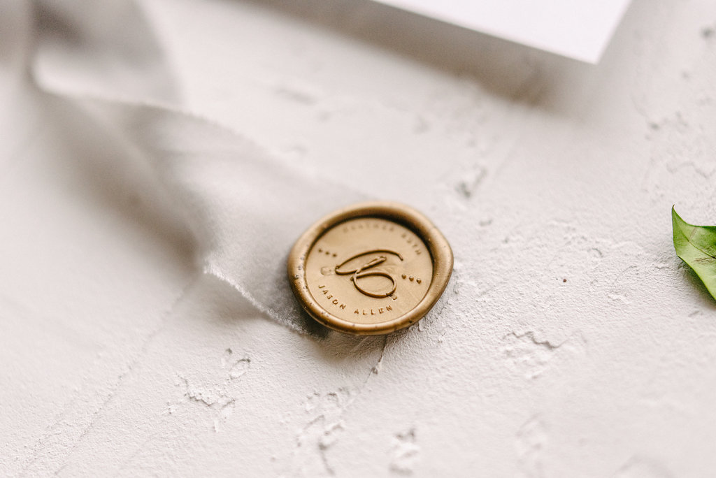 Wax Seals and Formal Wedding Invitations | Blush Paper Co.