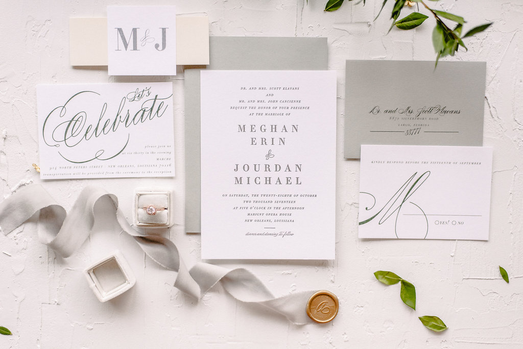 Wax Seals and Formal Wedding Invitations | Blush Paper Co.