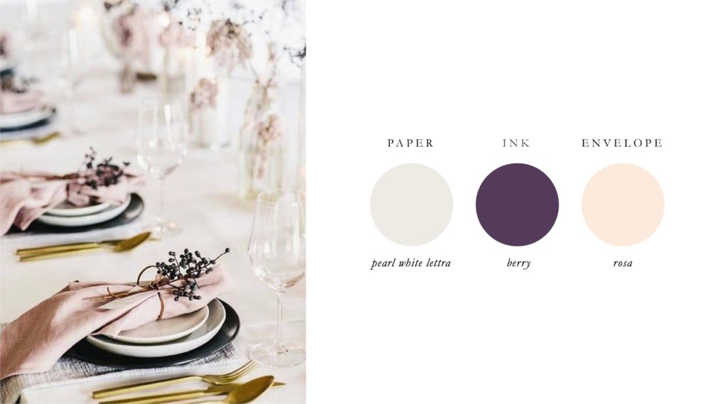 Popular Color Schemes for Weddings in 2018 | Blush Paper Co.