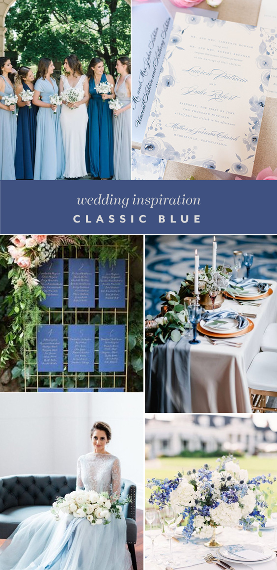 Classic Blue Wedding Inspiration