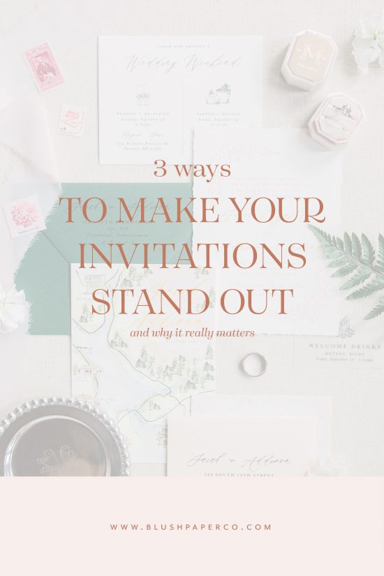 3 ways to make your invitations truly stand out from the rest - blog ...