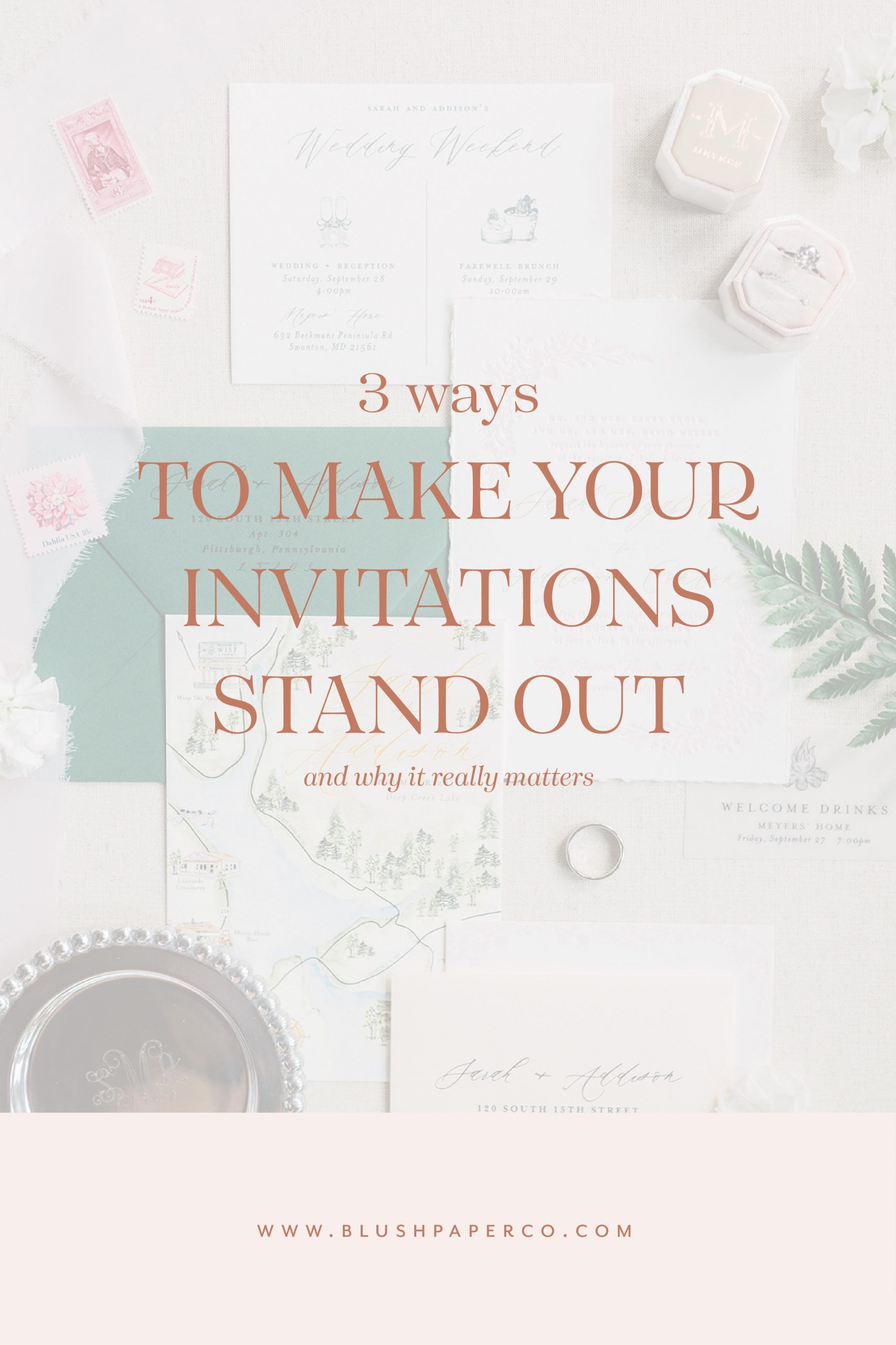 Wow Factor for Invitations