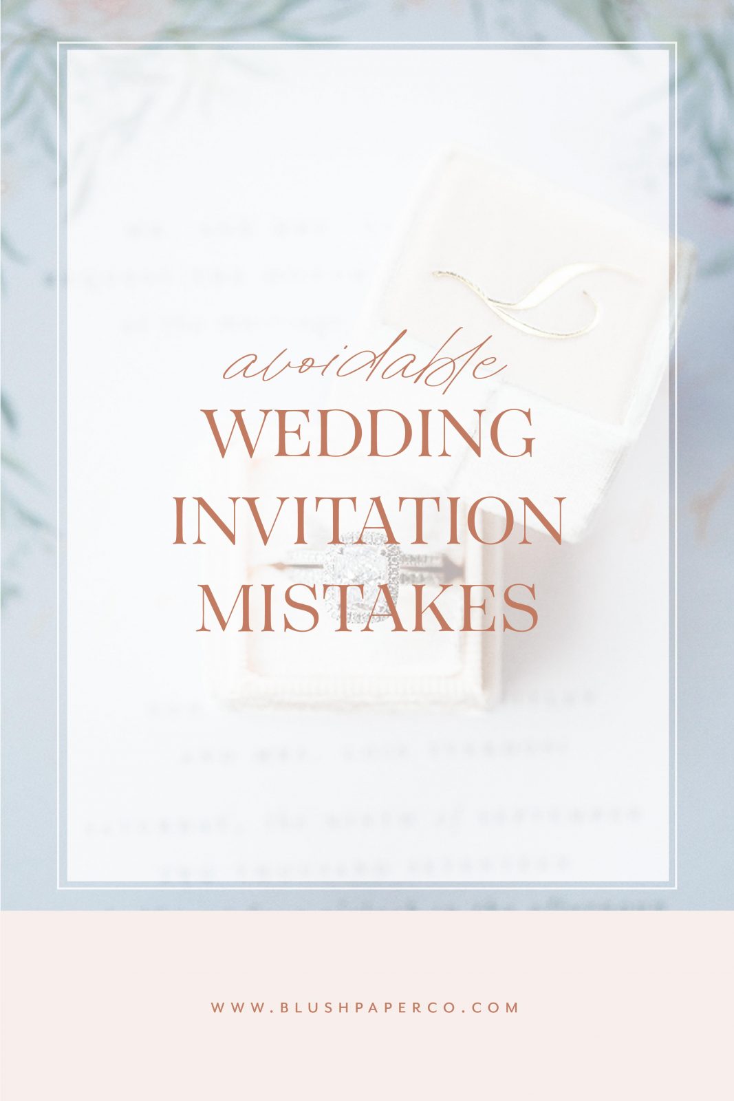 Tips for Proofreading Wedding Invitations - blog.blushpaperco.com