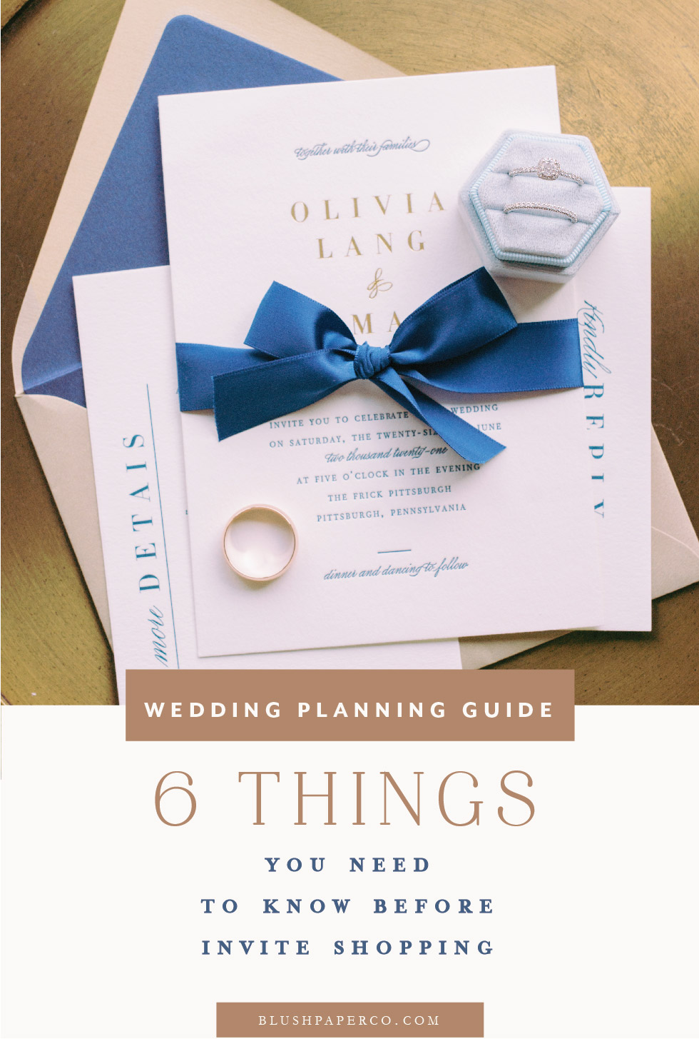 6 Things You Need to Know Before Wedding Invitation Shopping