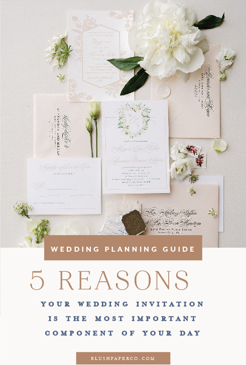 5 Reasons Why Wedding Invitations Are Important