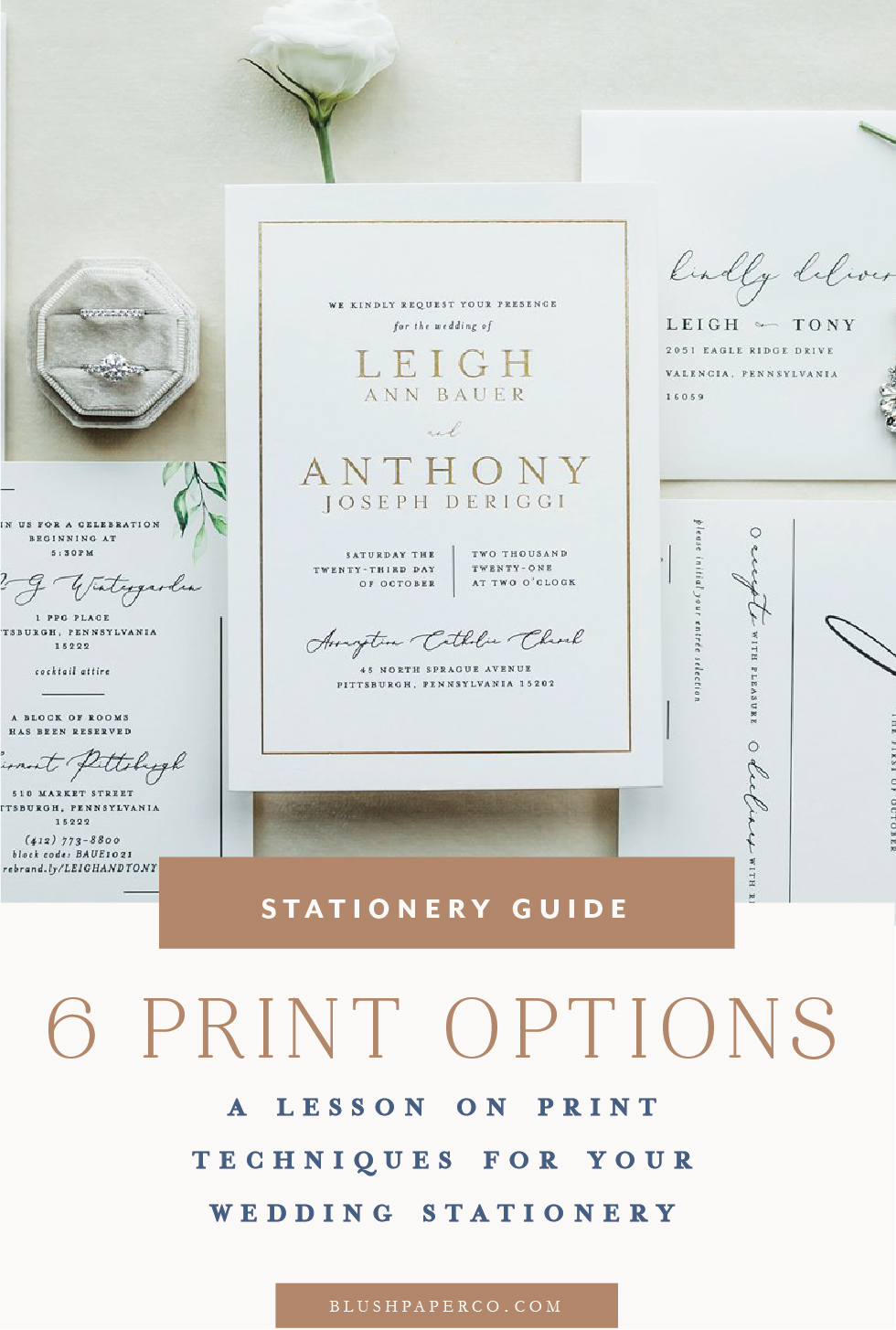 The Ultimate Guide to Wedding Stationery Printing Techniques